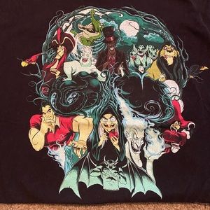 Hot Topic Disney Villains Shirt XL